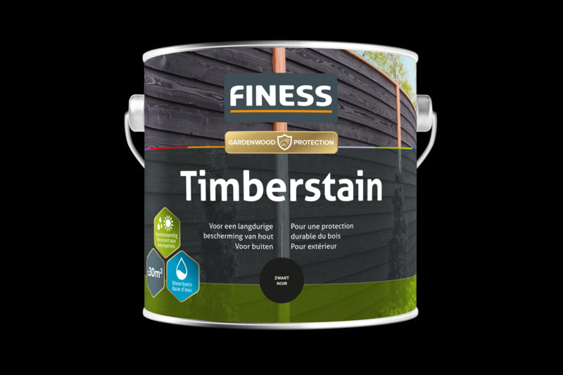 FINESS TIMBERSTAIN 2,5L NOIR (RAL 9005)