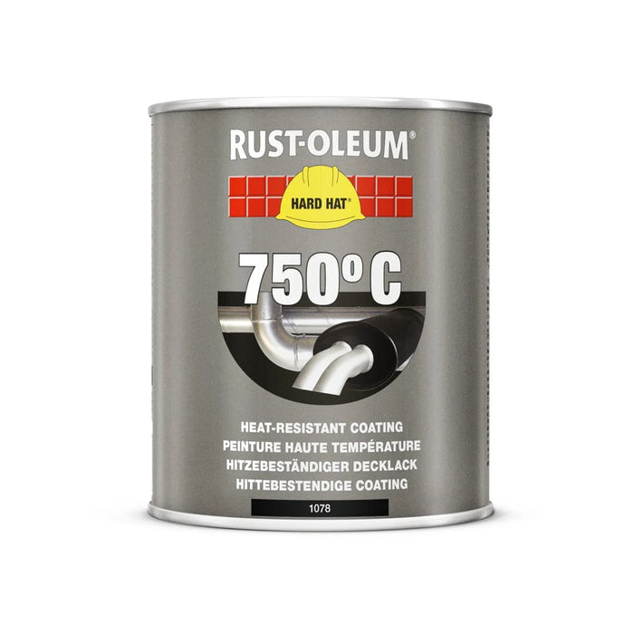 RUST-OLEUM HARD HAT&#174;  ZWART 750&#176;C - 750ML