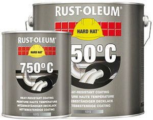 RUST-OLEUM HARD HAT&#174;  ZWART 750&#176;C - 2,5L