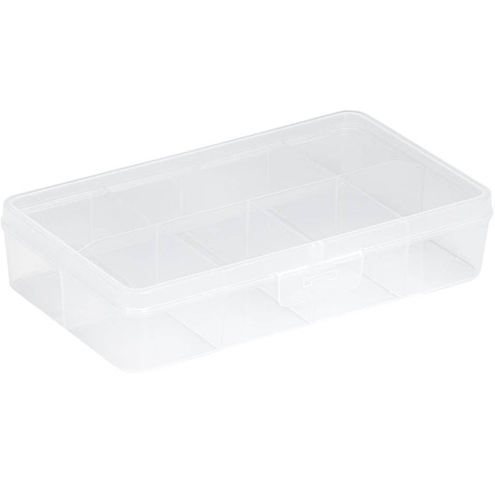 Q-line Boîte d'assortiment 8 compartiments transparent