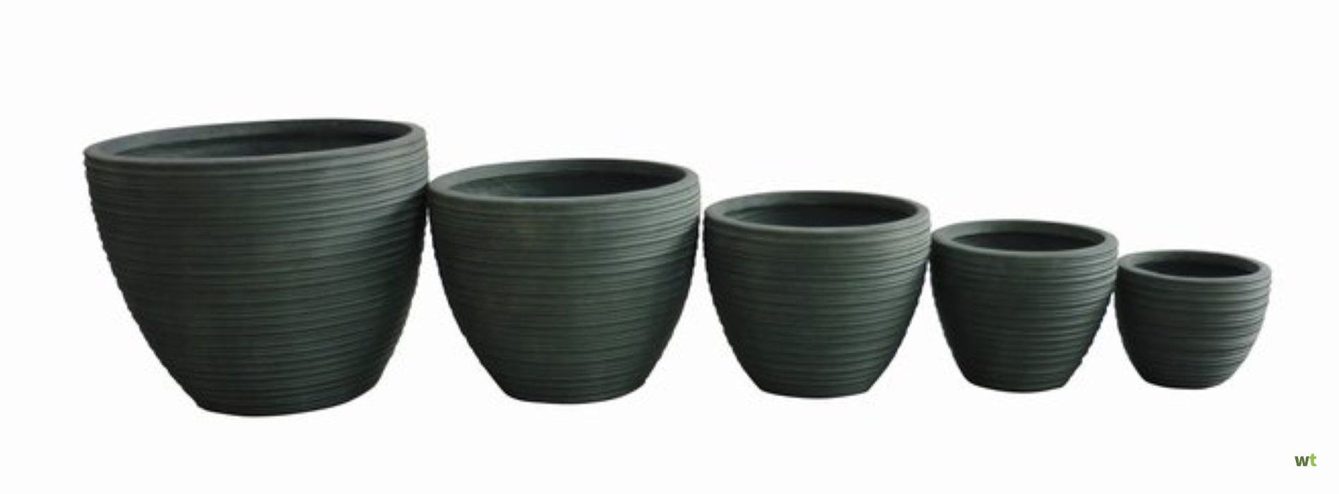 VASE ROND RIBBEL GRANITE 45X