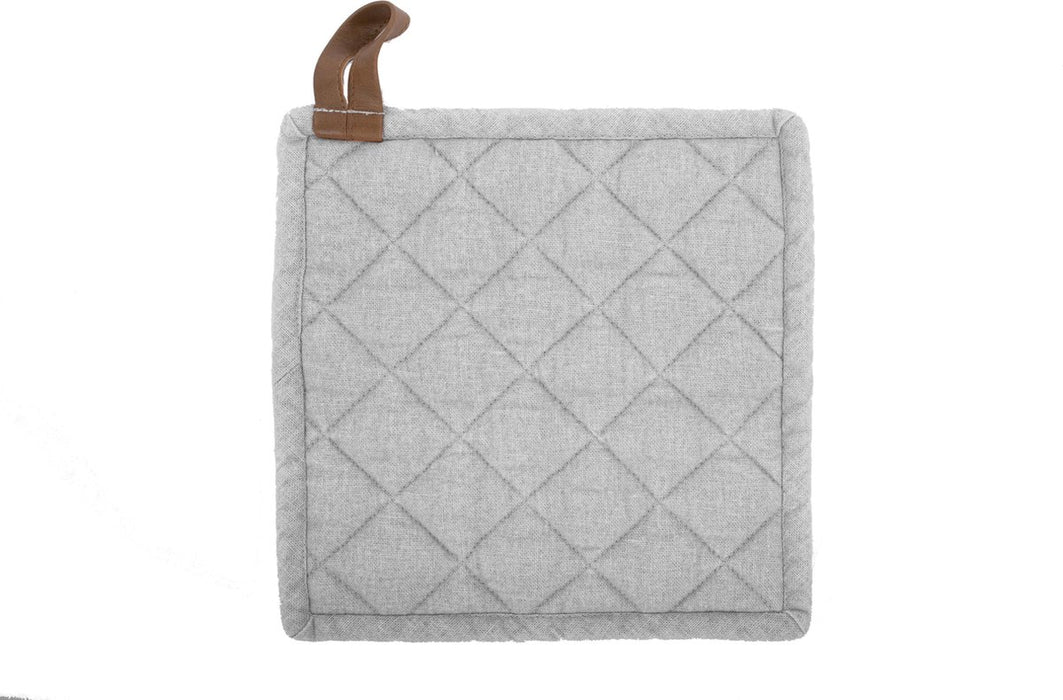 PORTE-POT MYRNA 20X20CM, GRIS SET/2