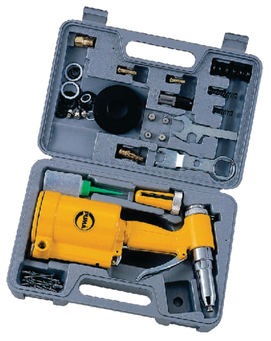 PINCE A RIVETS EN COFFRET, 3/16', 720KG, 85L/MIN, 6.5BAR