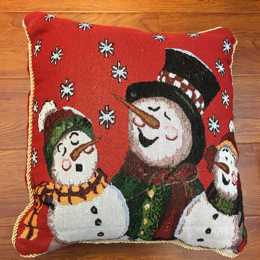 pillow with filling RED-43*43*3