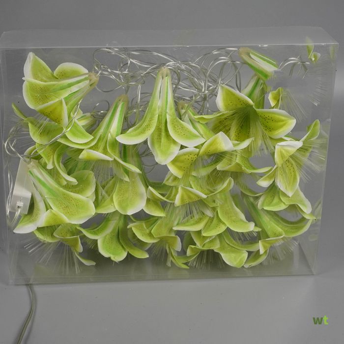 LOTUS FLOWER 20PCS PLUG IN-600-LED-GREEN