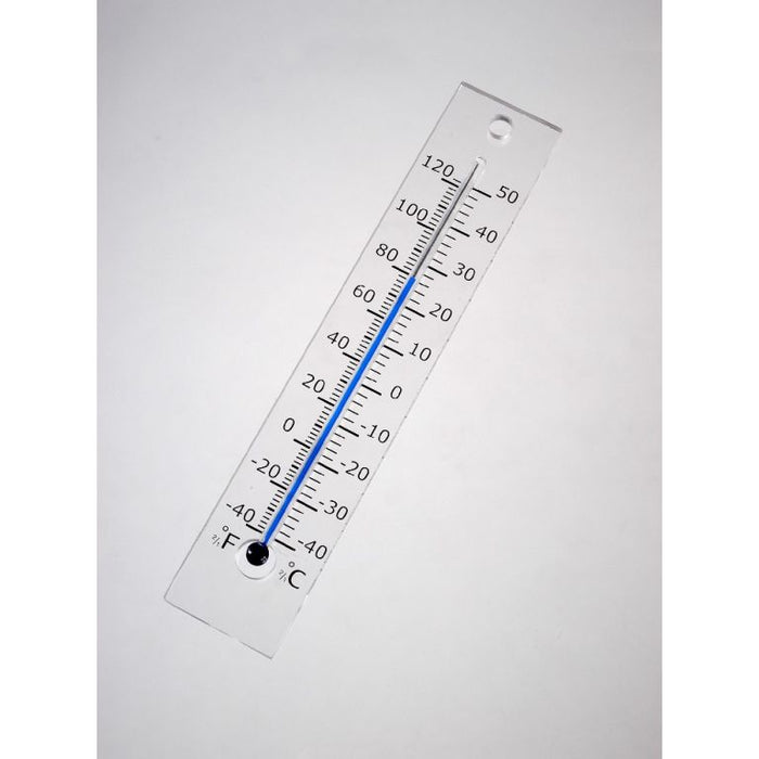 (FV01/18 )KELVIN 5 MUURTHERMOMETER PLEX