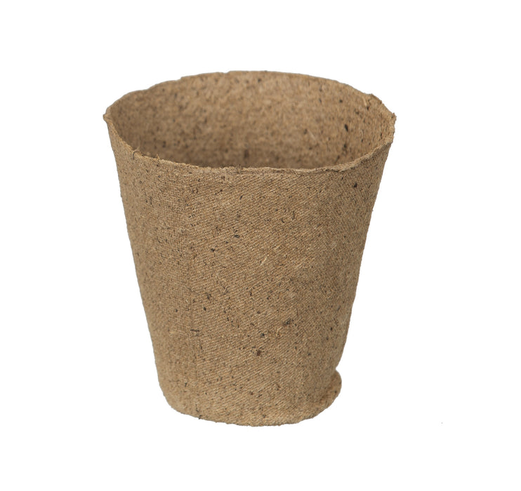 POTS DE CULTURE BIODÉGRADABLES EN FIBRE DE BOIS H8,5X Ø8CM
