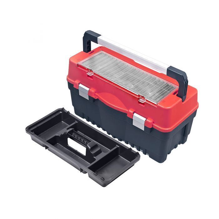 MALETTE DE TRAVAIL FORMULE RS 700 ALU CARBO ROUGE