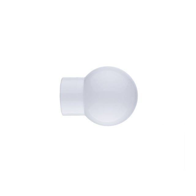 BOUCHON BOULE 20 MM BLANC BRILLANT