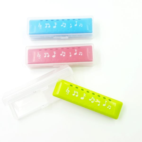 MONDHARMONICA 8 TONEN IN DOOSJE 3 ASS