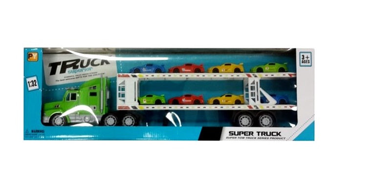 KAMION OPLEGGER 57CM MET 8 AUTO'S PWB