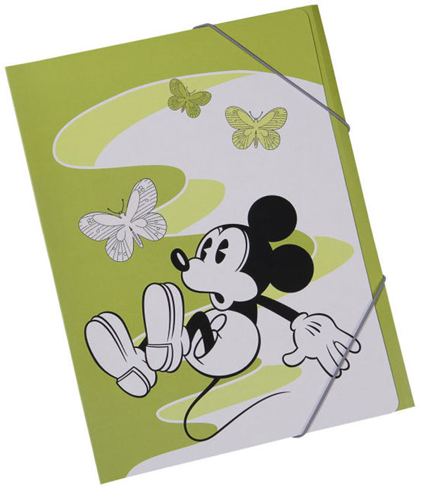 CRAZY DISNEY MICKY EN MINNIE MUIS ELASTOMAP A4