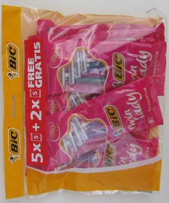 BIC TWINLADY SCHEERMESJES 5+2