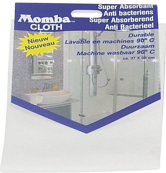 ZEEMVEL MOMBA WIT ZACHT OP KRT