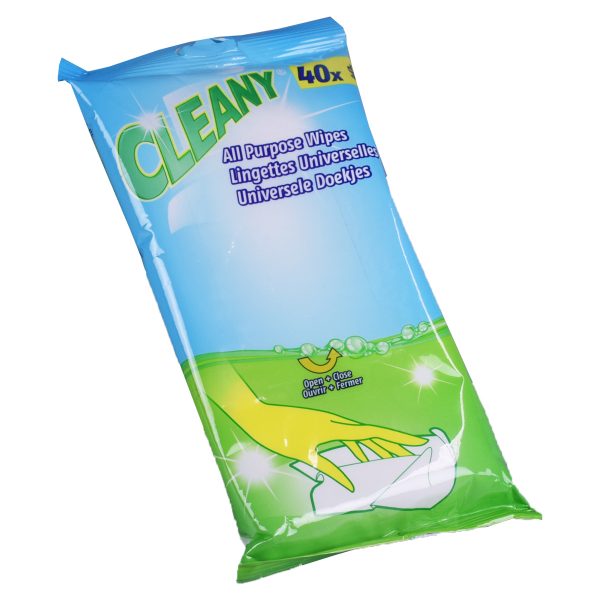 CLEANY 40 LINGETTES UNIV