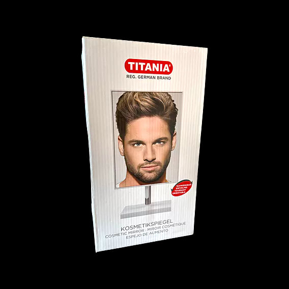 MIROIR SUR PIED COSMÉTIQUE 21X16CM TITANIA