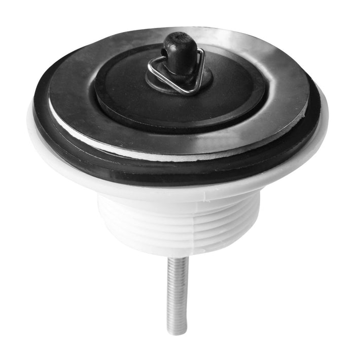 AFVOERPLUG MET STOP - KUNSTSTOF - 5/4'M X &#216;63 MM