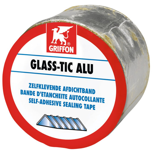 Go VM Glastic Alu anti-corrosie tape - per rol - 7,5 cm - L=10 m