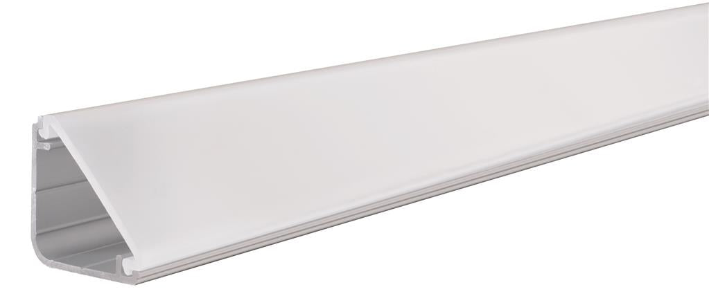 Function Delta Profil Met Diffusor 200cm Alu geanodiseerd/Satin A