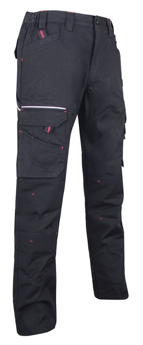 PANTALON CANVASTRETCH BASALTE NOIR T42