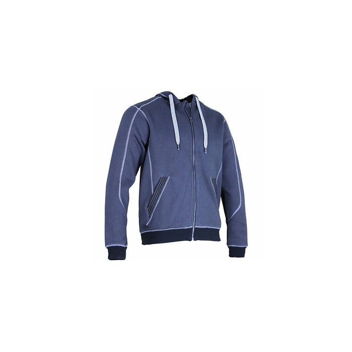 CHARPENTE SWEATER MET KAP GRIJS T6