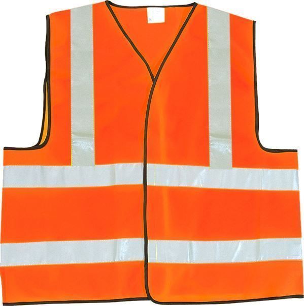 SECURITE VESTJE FLUOORANJE M/L