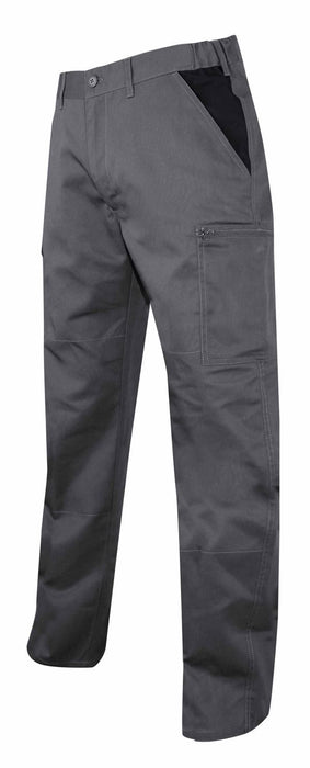 PANTALON DE TRAVAIL PERCEUSE GRIS/NOIR T40