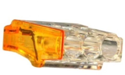 WT MINI STEEK(LAS)KLEM POLYC. 3 P. 0.5-2.5 10ST ORANJE