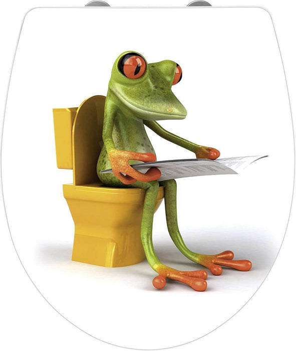 Abattant de WC FROG NEWS DUROPLAST ACRYLIQUE