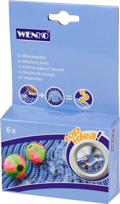 WASBALLEN ANTI-PLUIS 6ST