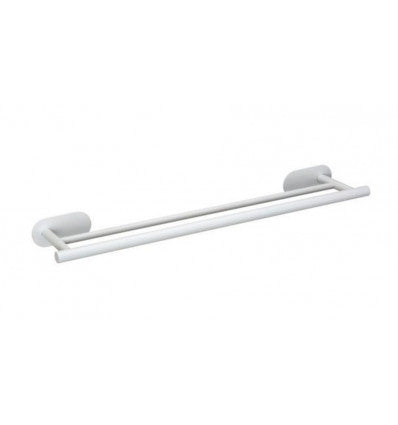 TURBO-LOC HANDDOEKHOUDER DUO 60 CM OREA WHITE RVS MAT