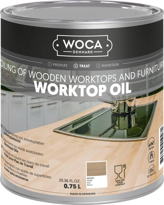 WOCA WERKBLADOLIE WIT - 750 ML