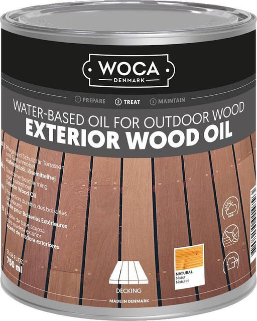 WOCA EXTERIOR OIL NATUREL - 750 ML