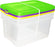 HANDY BOX 25L CLEAR/LIME GREEN MTO (LOT WOLMAT)