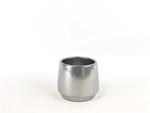 Round conic pot DIA 8 cm*H 8 cm Alt Silber 060