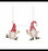 Ornament kerstman rood bruin 2 assorti - l12xb8,5cm