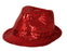 HOED FUNK SEQUIN ROOD