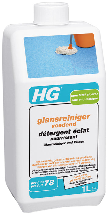 HG KUNSTSTOFREINIGER GLANS  (PRODUCT 78) 1L