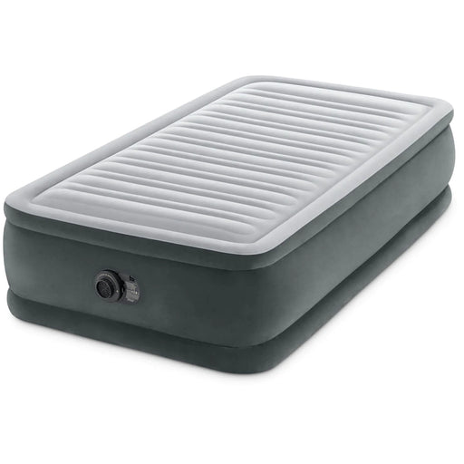 TWIN COMFORT PLUSH AIRBED WITH FIBER
