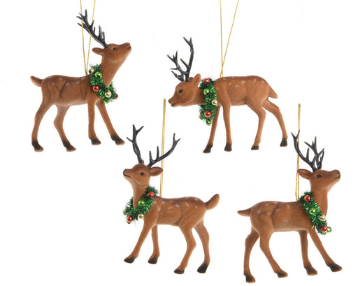 rendier plastic hang 4 different shapes without glitter with (per