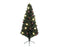 groen/warm wit-Londen tree fiber optic NF folded tree -55 tips -