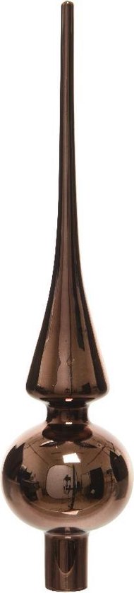 Piek glas   Fi-dia6.00-H26.00cm-donker bruin