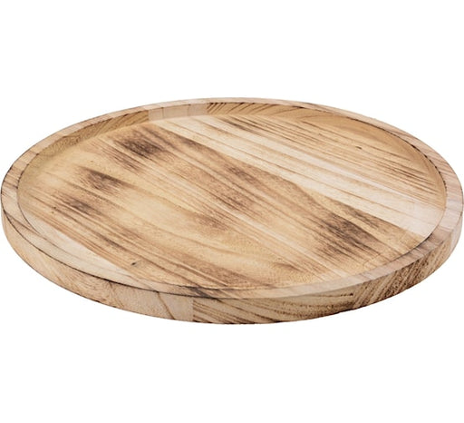 ONDERBORD ROND 33CM HOUT