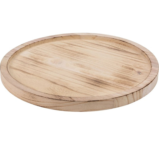 ONDERBORD ROND DIA 27CM HOUT