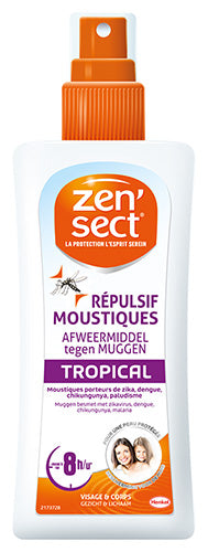 ZENSECT SKIN PROTECT LOTION TROPICAL 100ML