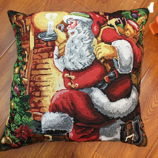 Christmas pillow with filling / Santa -40x40cm