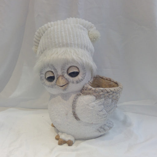 Poly baby owl bowl White-30.5*26*34