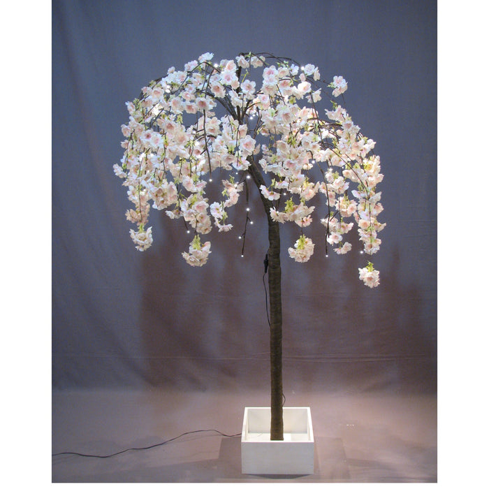 Flower tree with light Champagne-Adapter Incl.-LED-120