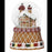 WATERBALL GINGERBREAD 2 ASS  10X10X13,5CM--MULTICOLOR